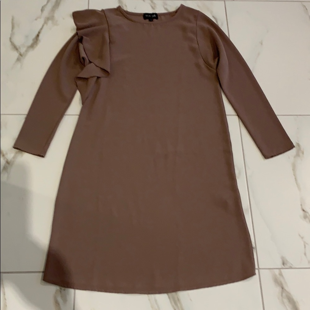 WUKOgals modest mocha dress size 0